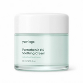 Pantothenic B5 Soothing Cream Hydrating Facial Moisturizer Skin Care Cream OEM Private Label
