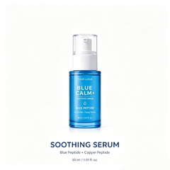 Private Label Blue Calm+ Soothing Serum OEM/ODM | Custom Peptide Facial Serum Manufacturer