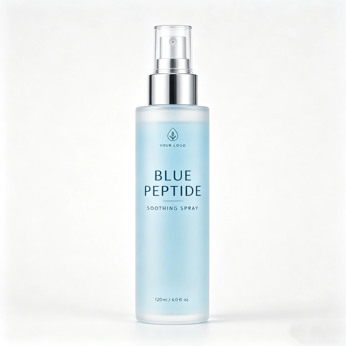 Private Label Blue Peptide Soothing Spray OEM/ODM | Custom Facial Mist Manufacturer