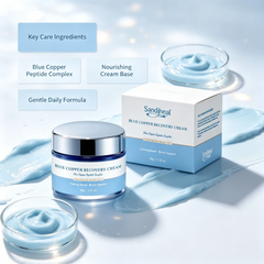 Sandiheal Blue Copper Recovery Cream | Daily Facial Skin Care Cream 50g