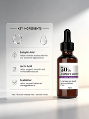 SANENDI 50% Jessner's Skin Care Solution | Professional Salon Facial Conditioning Liquid 15ml