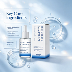 Sandiheal Blue Copper Scalp Serum | Daily Scalp Care Essence 30ml