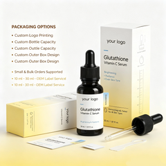 Glutathione Vitamin C Serum Hydrating Facial Essence Skin Care Serum OEM Private Label