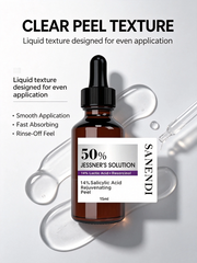 SANENDI 50% Jessner's Skin Care Solution | Professional Salon Facial Conditioning Liquid 15ml