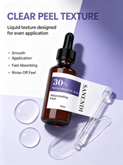 SANENDI 30% Trichloroacetic Acid Facial Care Liquid | Salon Skin Conditioning Essence 15ml