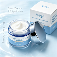 Sandiheal Blue Copper Recovery Cream | Daily Facial Skin Care Cream 50g