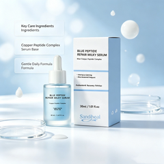 Sandiheal Blue Peptide Repair Milky Serum | Milky Facial Care Essence 30ml