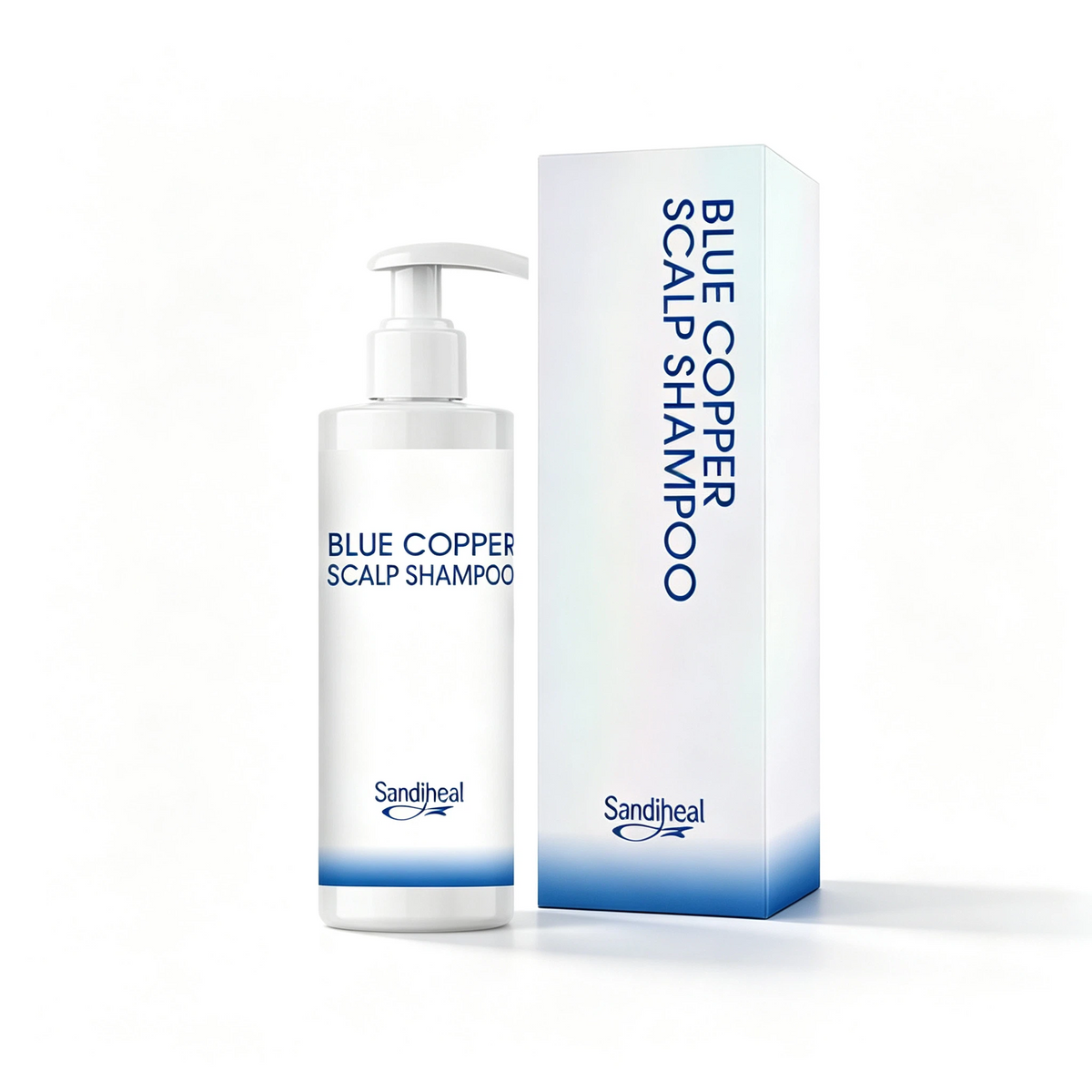 Sandiheal Blue Copper Scalp Shampoo | Daily Scalp & Hair Cleansing Wash 200ml