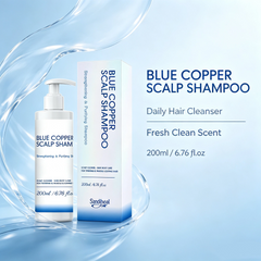 Sandiheal Blue Copper Scalp Shampoo | Daily Scalp & Hair Cleansing Wash 200ml