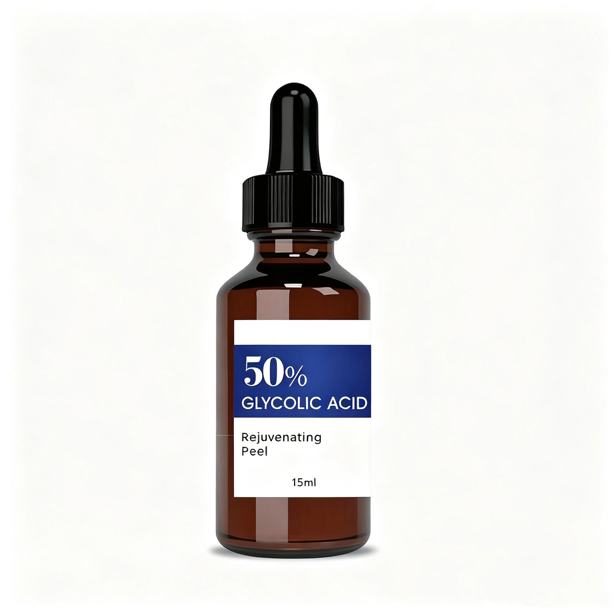 50% Glycolic Acid Peel Serum 15ml | Professional AHA Skincare Solution | OEM ODM Manufacturer