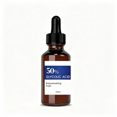 50% Glycolic Acid Peel Serum 15ml | Professional AHA Skincare Solution | OEM ODM Manufacturer
