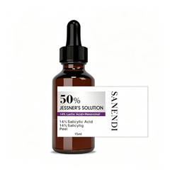 SANENDI 50% Jessner's Skin Care Solution | Professional Salon Facial Conditioning Liquid 15ml