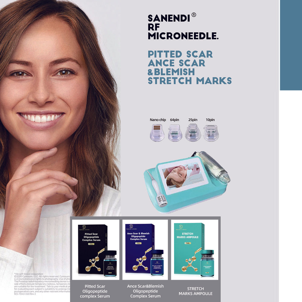 Sanendi RF Microneedle  Pitted Scar Ance Stretch Marks Remove